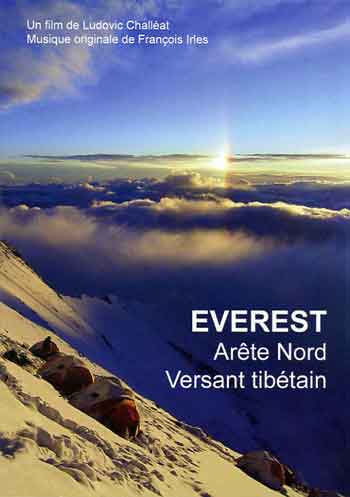 
Everest Camp 3 8350m 2007 At Sunset - Everest: Arete Nord Versant tibetain DVD cover

